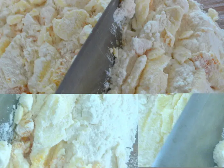 Ореховые шарики (печенье с орехом и персиковым вареньем): шаг 2
