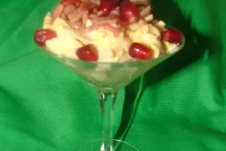 Салат яичный коктейльный: шаг 3