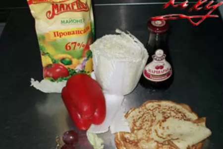 Салат "корсар": шаг 1