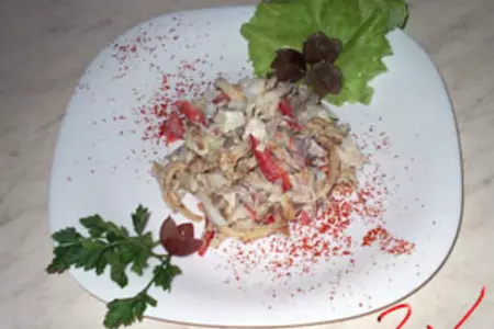 Салат "корсар": шаг 3