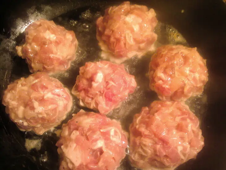 Рассыпчатые шарики с уксусом и перцем: шаг 2