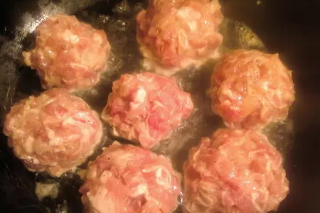 Рассыпчатые шарики с уксусом и перцем: шаг 2