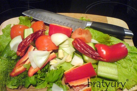 Жидкий салат: незнакомое блюдо из знакомых овощей и корнеплодов: шаг 2