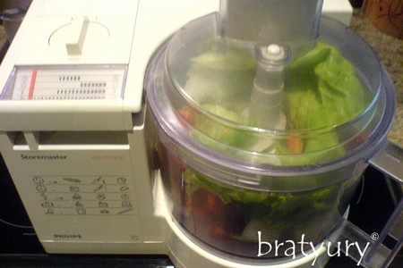 Жидкий салат: незнакомое блюдо из знакомых овощей и корнеплодов: шаг 4