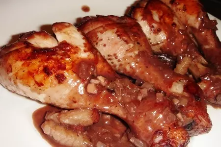 Курочка в красном вине: шаг 7