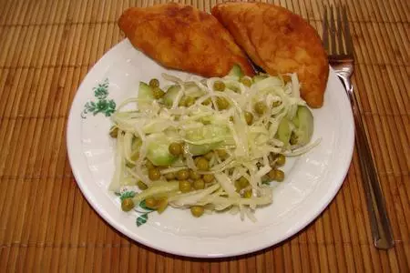 Салат с капустой: шаг 5