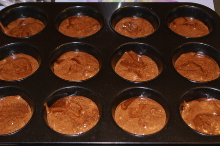 Шоколадные пирожные по мотивам "а-ля sacher": шаг 5