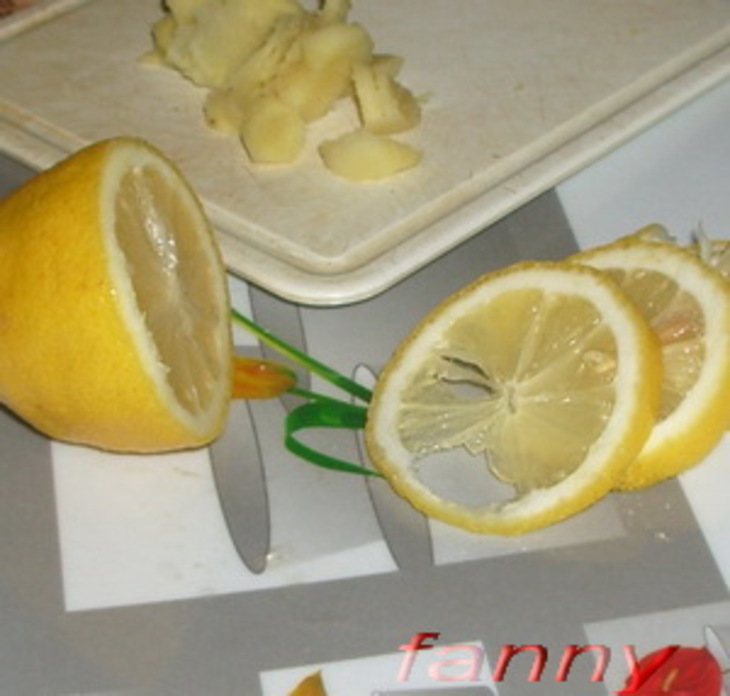 Имбирный тодди с лимоном: шаг 2