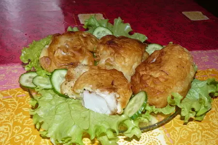 Морской окунь в пиве: шаг 2