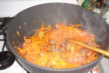 Плов рассыпчатый: шаг 1