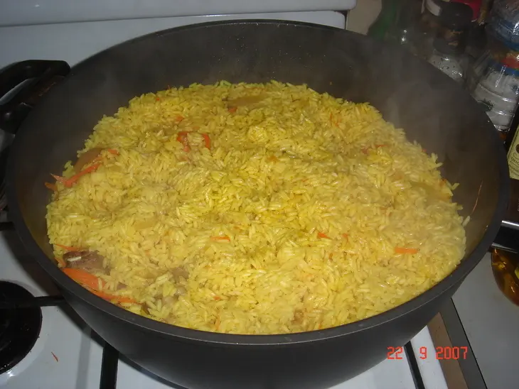 Плов рассыпчатый: шаг 4