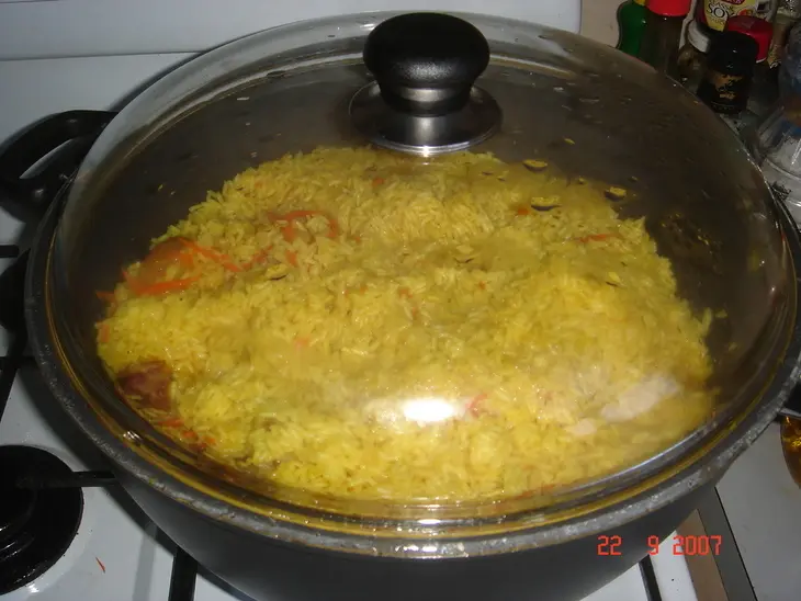 Плов рассыпчатый: шаг 5