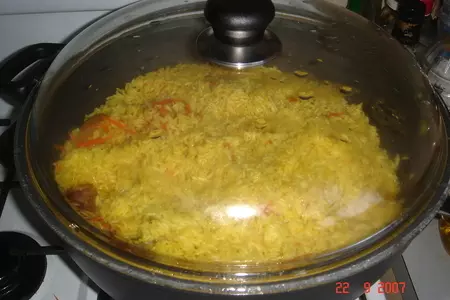 Плов рассыпчатый: шаг 5