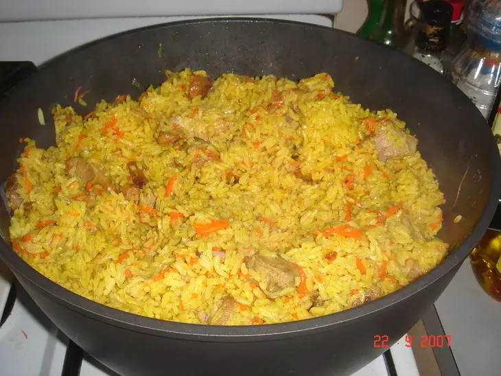 Плов рассыпчатый: шаг 6