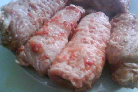 Крученики традиционные (с огурцом и сыром): шаг 3