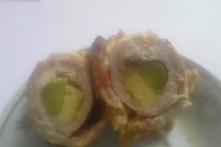 Крученики традиционные (с огурцом и сыром): шаг 7