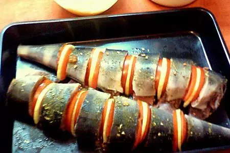 Рыба запеченная под сырной корочкой: шаг 2