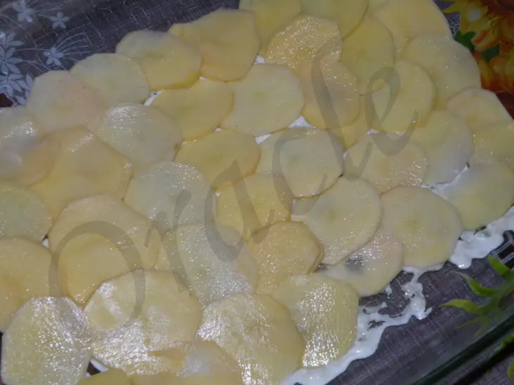 Овощной гратен с нежным сырным соусом: шаг 6