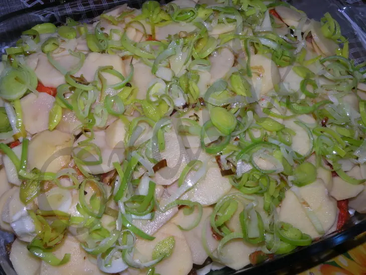 Овощной гратен с нежным сырным соусом: шаг 8