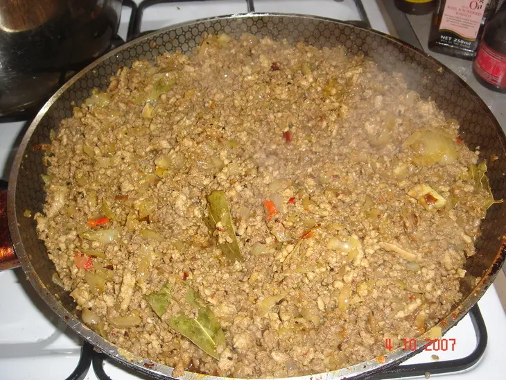 Макароны с мясом: шаг 3