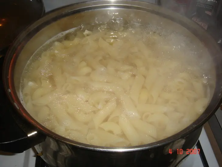 Макароны с мясом: шаг 4