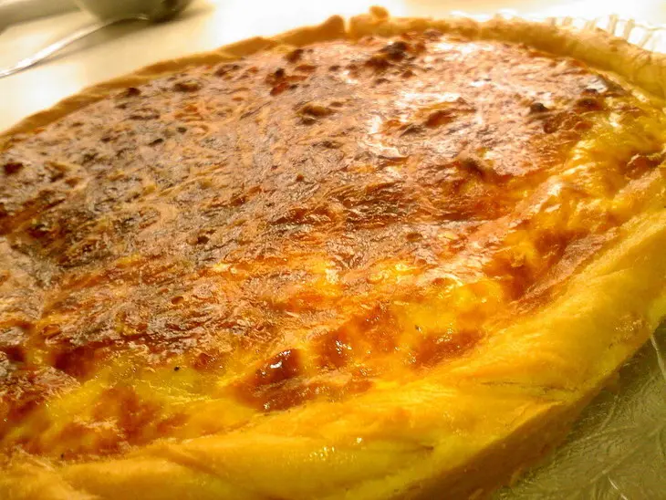 Пирог/киш с курицей и яблоками: шаг 5