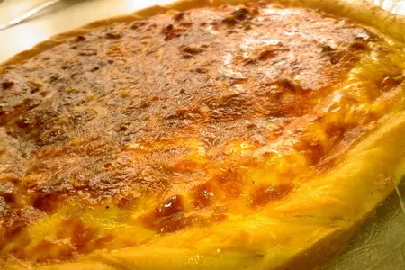 Пирог/киш с курицей и яблоками: шаг 5