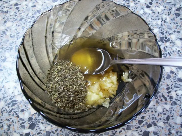 Мясо по-гречески...а по-русски просто "свинья в апельсинах": шаг 4
