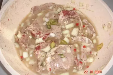 Мясо маринованное на гриле, или псевдошашлык: шаг 2