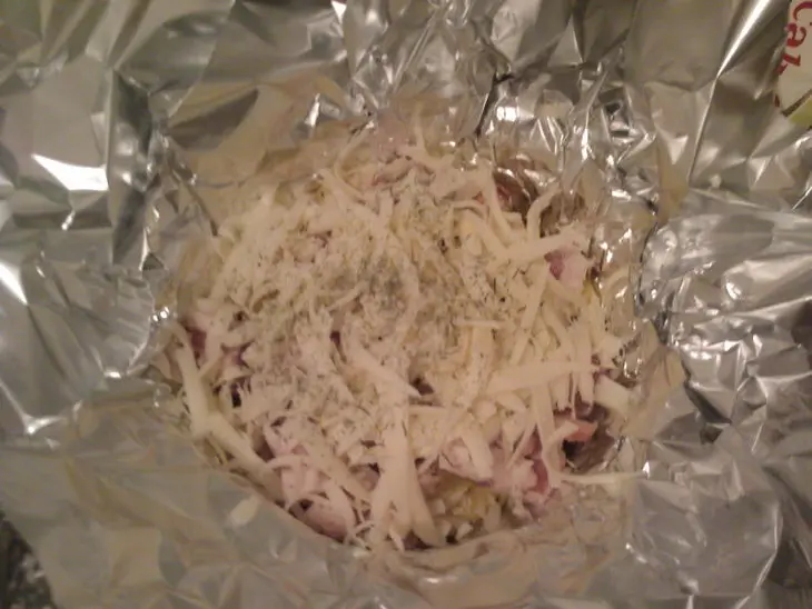 Свинина под сырной шубой: шаг 5
