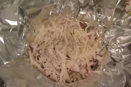 Свинина под сырной шубой: шаг 5
