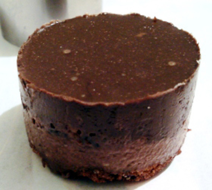 Именные шоколадно-амареттные пироженки: шаг 6