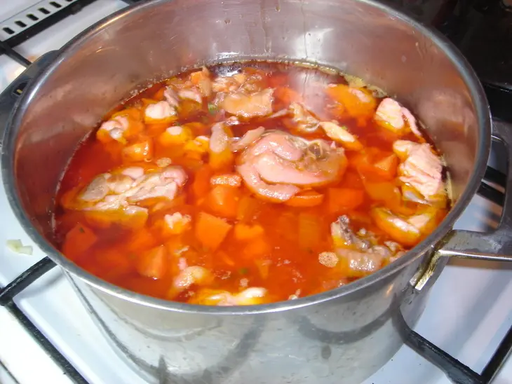 Овощное рагу с курицей: шаг 1