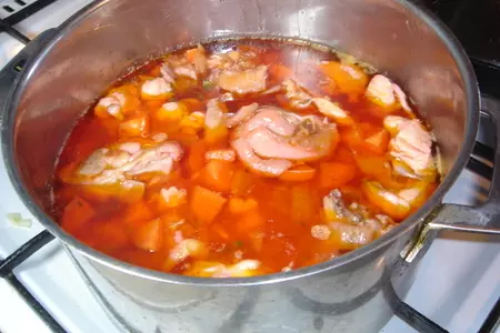 Овощное рагу с курицей: шаг 1