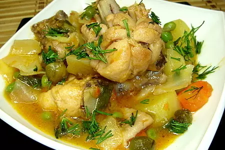 Овощное рагу с курицей: шаг 7
