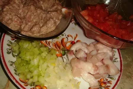 Пенне с мясным соусом и яйцом "пашот": шаг 1