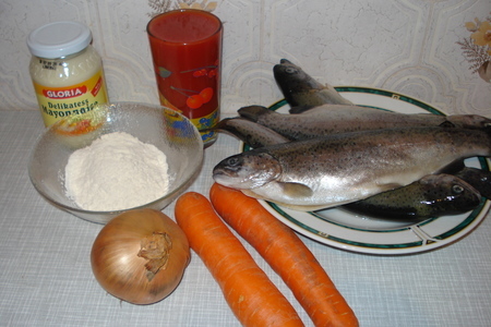 Рыба в томате(вариант): шаг 1