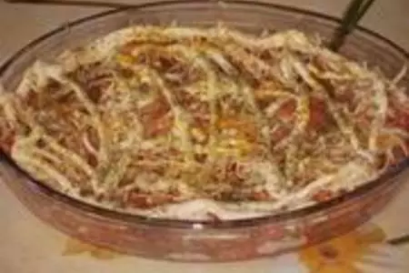 Мясная запеканка "спящая красавица": шаг 2