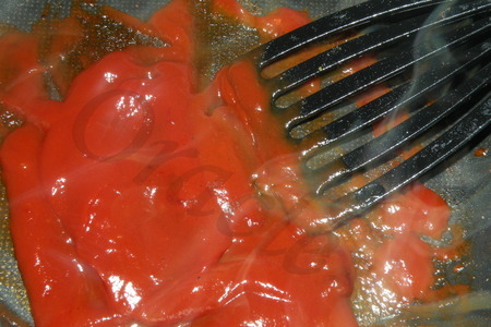 Тортилья чипсы с томатно – сырным соусом.: шаг 6