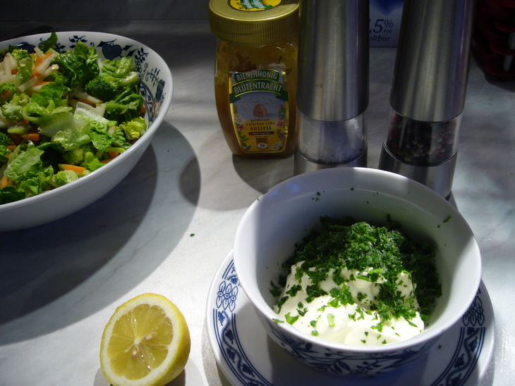 Салат легкий, витаминный „похрустим“: шаг 2