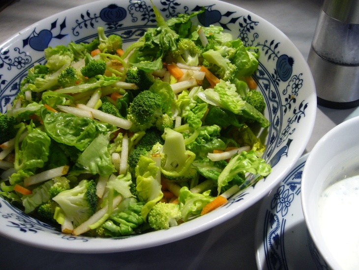 Салат легкий, витаминный „похрустим“: шаг 5