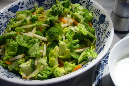 Салат легкий, витаминный „похрустим“: шаг 5