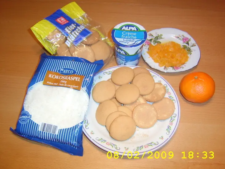 Пирожные "снежки": шаг 1