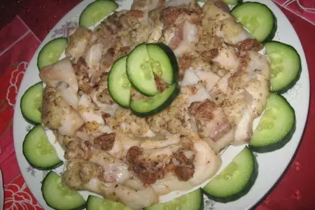 Морской язык в кляре из грецких орешков: шаг 3