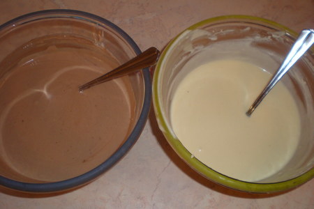 Творожный пирог-суфле «два шоколада»: шаг 2