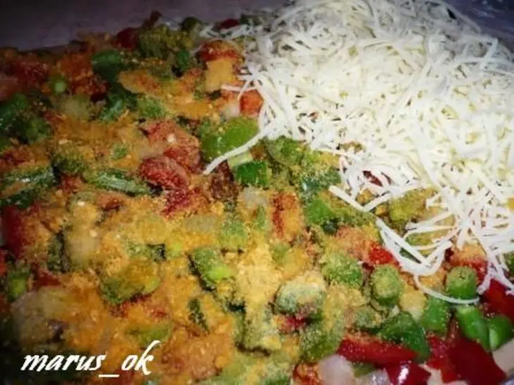 Cannelloni ripieni с сыром и овощным миксом (технология): шаг 3