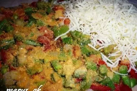 Cannelloni ripieni с сыром и овощным миксом (технология): шаг 3