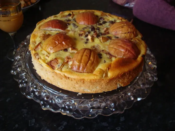 Сметанный пирог с  яблоками: шаг 1