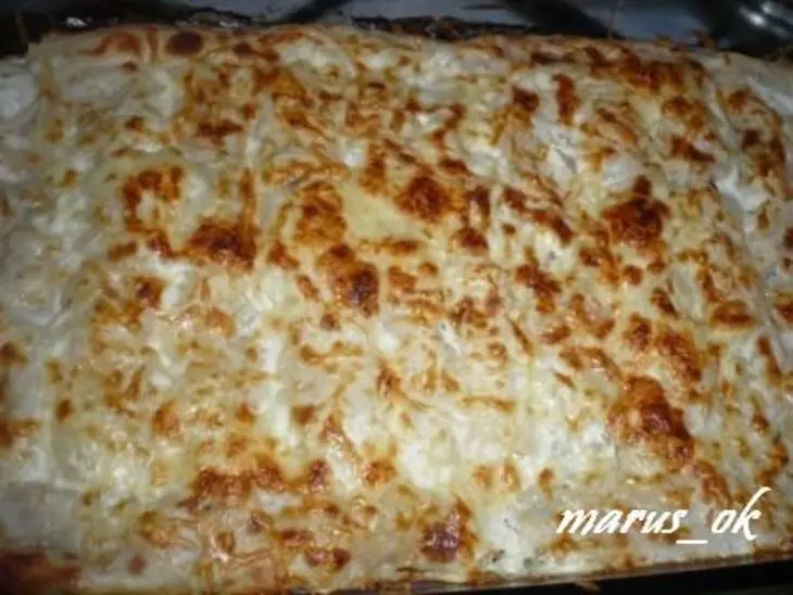 Cannelloni ripieni с сыром и овощным миксом (технология): шаг 7
