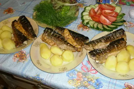 Скумбрия на решетке: шаг 4